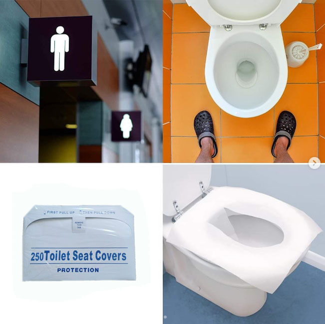 disposable toilet seat cover